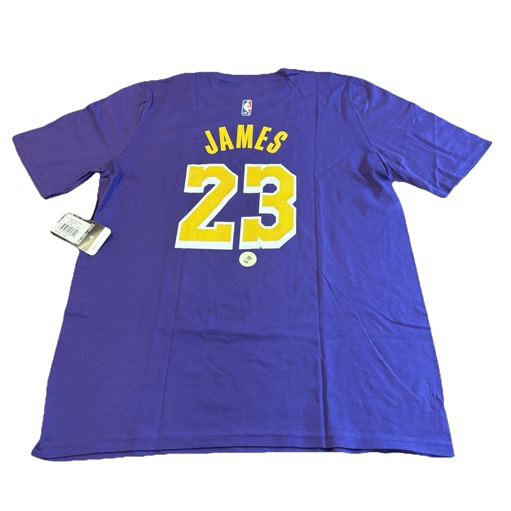 Boys Youth LA Lakers LeBron James BNWT Jersey Shirt Size XL 18/20